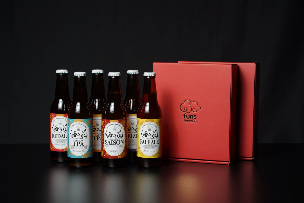日本食専用】酒の花 クラフトビール 6種 飲み比べセット（瓶330ml×6本