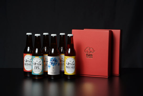 華灯＆酒の花 クラフトビール 6種 飲み比べセット（瓶330ml×6本） | funs brewing